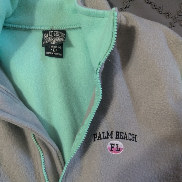 Salt Creek Palm Beach FL Fleece - Picture 2 of 4